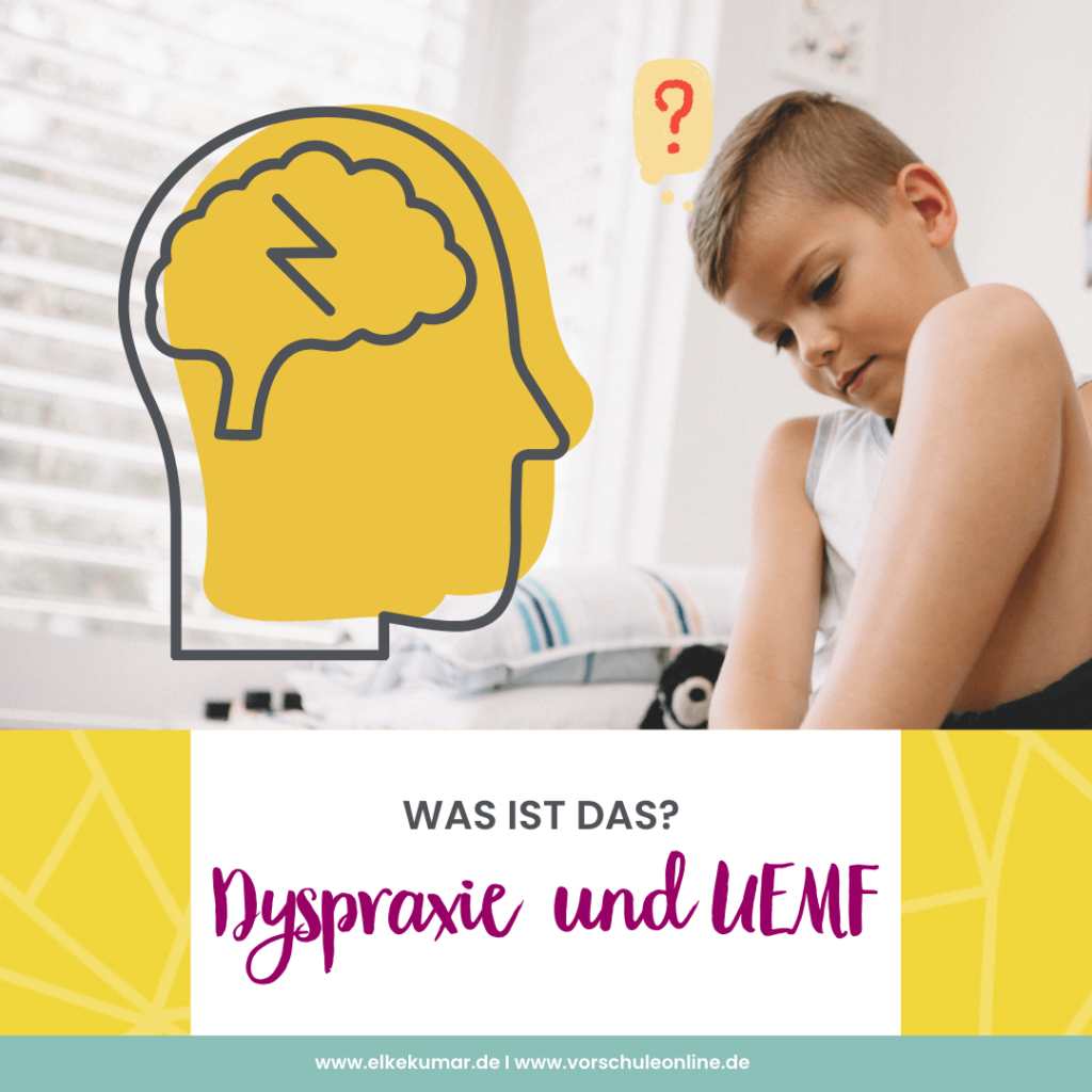 Bild zeigt Kind beim Anziehen mit Fragezeichen